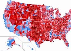 Image result for Election Results Map by County