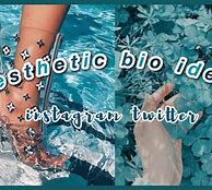 Image result for Aesthetic Bio Ideas