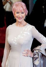 Image result for Helen Mirren Pink Hair
