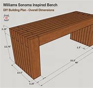Image result for DIY Garden Bench Plans