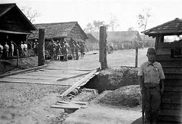 Image result for WW2 US Prison Camp