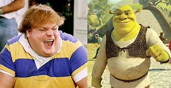 Image result for Chris Farley and Mike Myers Shrek