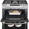 Image result for gas ranges black stainless steel