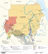 Image result for Darfur Cities Map