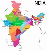 Image result for India Political Map with States