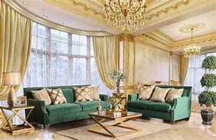 Image result for Emerald Green Living Room Furniture