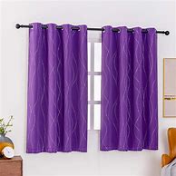 Image result for Purple Blackout Curtains
