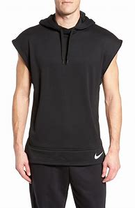 Image result for black sleeveless hoodie men