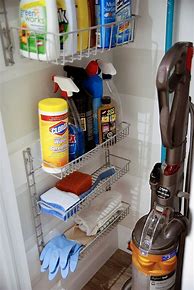 Image result for Laundry Room with Cleaning Supply Storage
