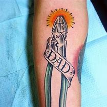 Image result for Traditional Dad Tattoo