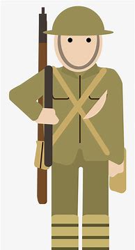 Image result for WWI Soldier Clip Art