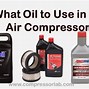 Image result for Type of Oil in Air Compressor