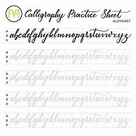 Image result for Beginner Calligraphy Worksheet