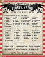 Image result for Cool Pirate Names