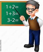 Image result for Math Teacher Cartoon
