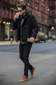 Image result for Black Jeans Outfit Men
