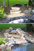 Image result for DIY Garden Waterfall