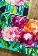 Image result for Painting Flowers with Acrylic Paint