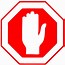 Image result for Stop Sign Cartoon