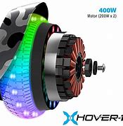 Image result for Hover-1 H1 Hoverboard 264 Lbs. Max Weight, LED Lights, Black