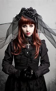 Image result for Goth Girl Hairstyles