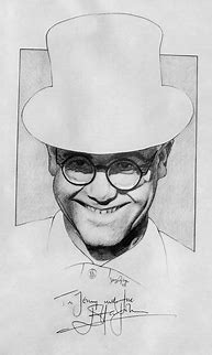 Image result for Elton John Drawing Easy