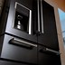 Image result for black stainless steel refrigerator