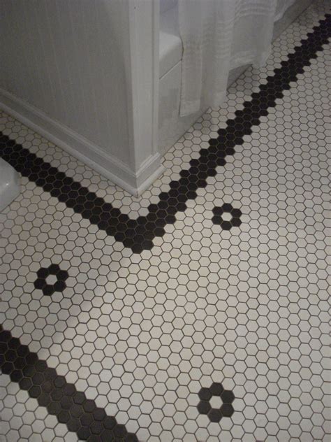 Custom hex tile floor   Custom pattern in new, vintage style…   Flickr