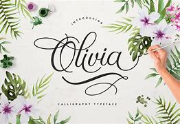 Image result for Fonts for Name Olivia