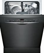 Image result for Bosch 500 Series Black Stainless Steel Dishwasher