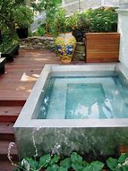 Image result for DIY Pool Hot Tub