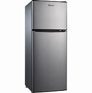 Image result for Black Refrigerator with Stainless Handles