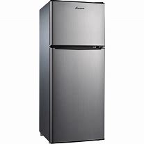 Image result for top freezer refrigerator black