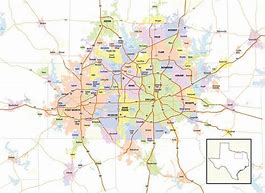 Image result for North Texas City Map