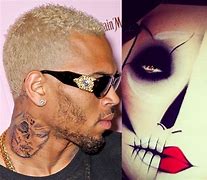 Image result for Chris Brown Rihanna Tattoo