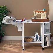 Image result for White Sewing Table