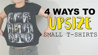 Image result for DIY Shirt Too Small