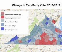 Image result for Virginia Election Map by County