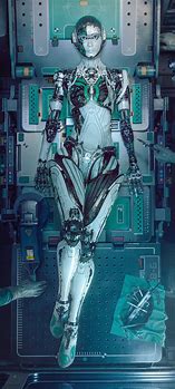 Image result for Sci-Fi Robot Concept Art Red