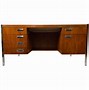 Image result for Walnut and Glass Writing Desk