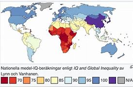 Bildresultat för IQ skillnader i världen
