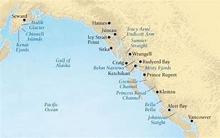 Image result for Alaska West Coast Map
