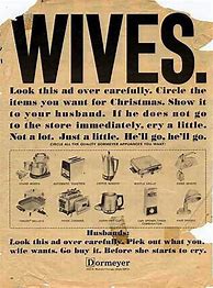 Image result for 50s Wife Ads
