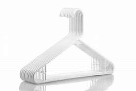 Image result for White Plastic Hangers with Rotating Hook