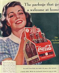 Image result for Vintage Coca-Cola Advertisement