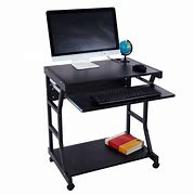 Image result for Mobile Computer Desk with Wheels