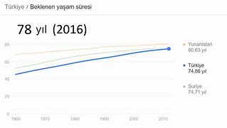Image result for Turkiye Yasam Beklentisi