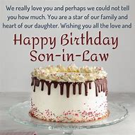 Image result for Birthday Images for Son in Law