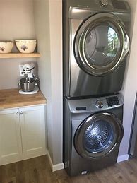 Image result for Stacked Front-Loading Washer and Dryer
