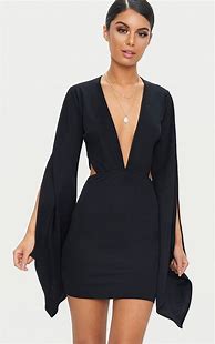 Image result for Cut Out Sleeve Dress